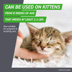 Frontline Plus for Cats & Kittens | Flea & Tick Spot-On Prevention | 6 Month Supply, 6 Treatments